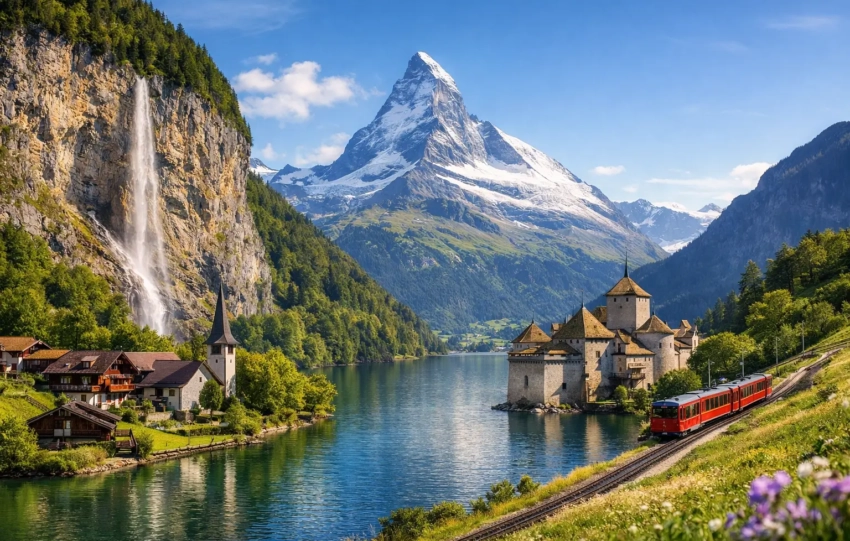 12 Switzerland Travel Destinations Must-Sees