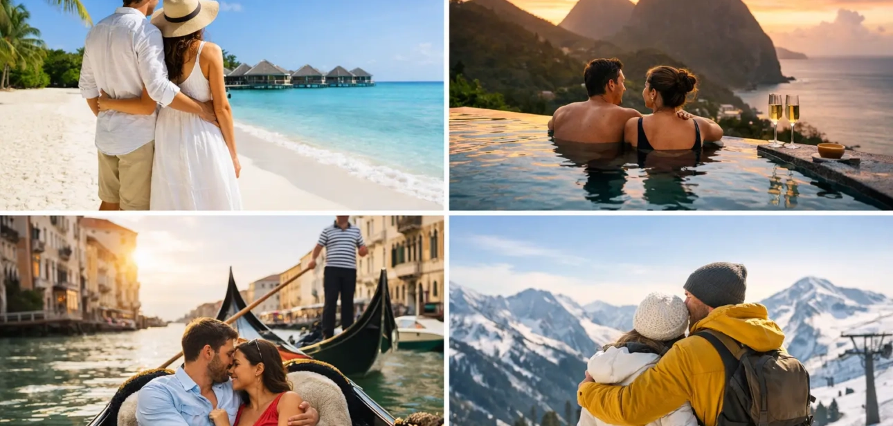 15 Best Couple Vacation Ideas to Book Now