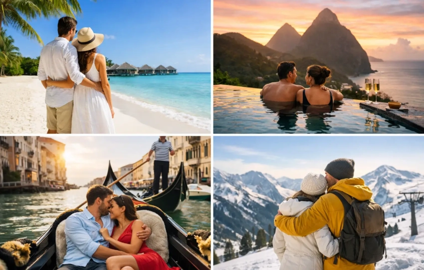 15 Best Couple Vacation Ideas to Book Now