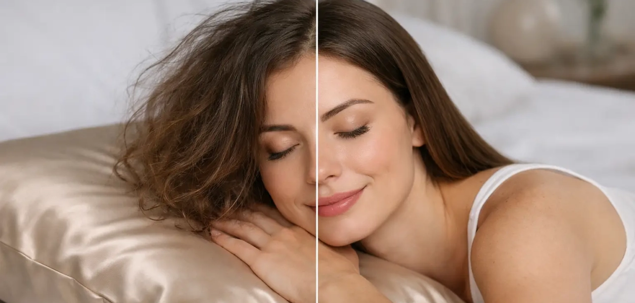 Do Silk Pillowcases Help Hair Frizz?