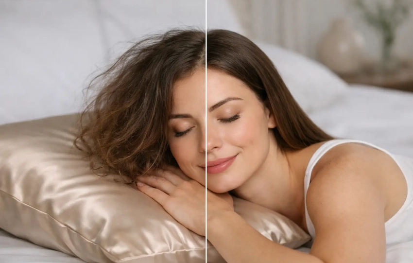 Do Silk Pillowcases Help Hair Frizz?