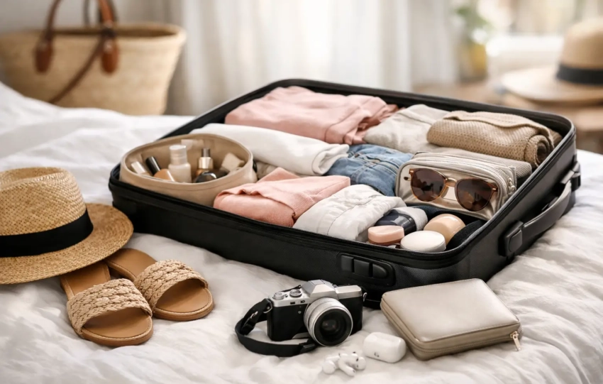 Travel Essentials Packing List Women Actually Use