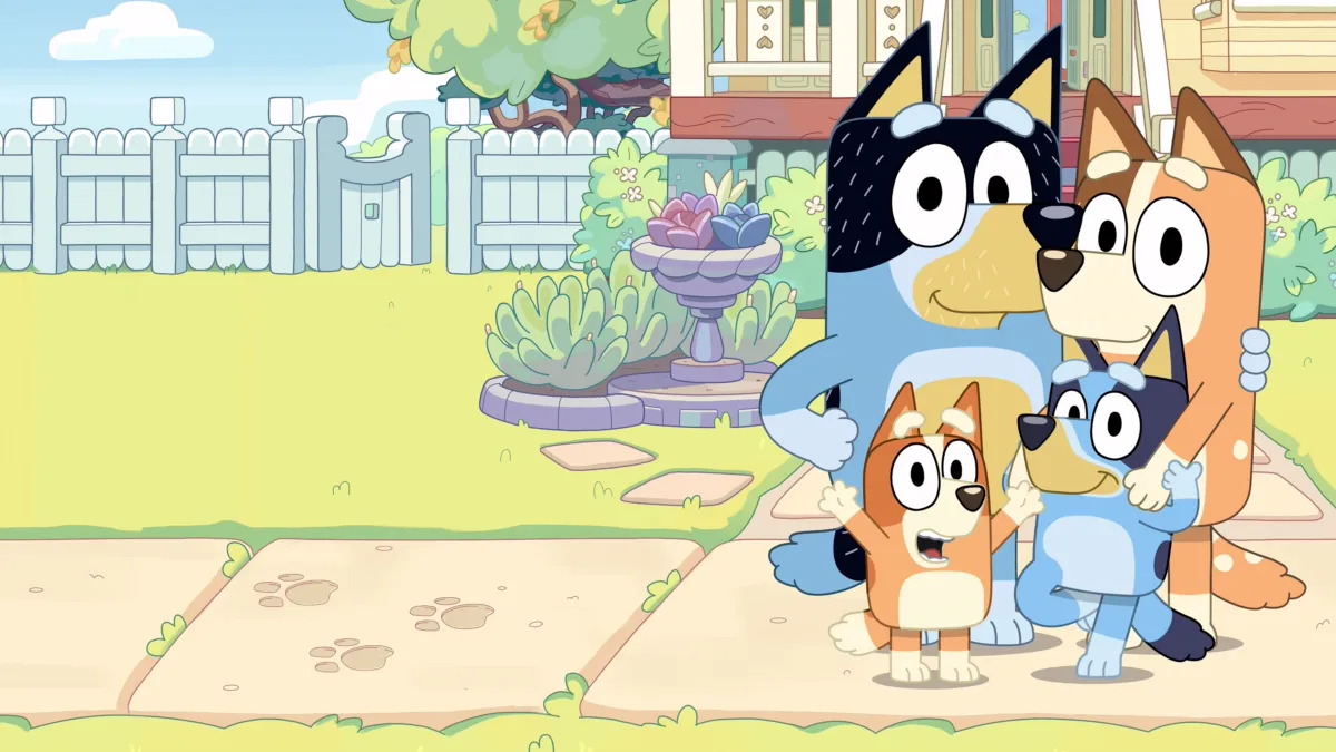 Bluey on Disney+