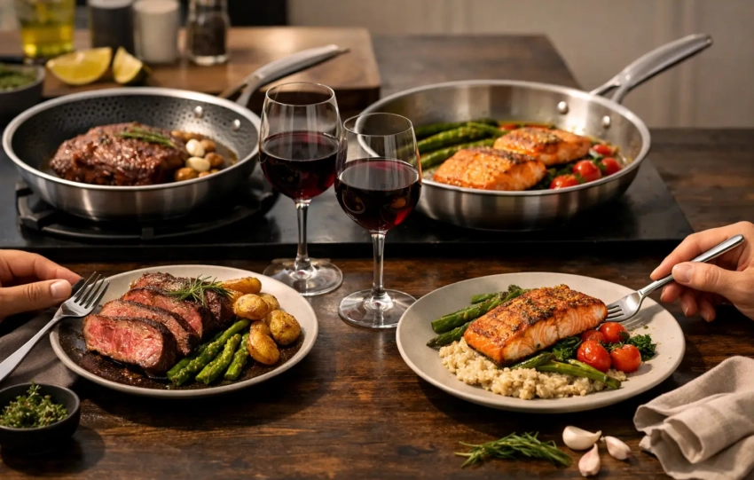 Dinner for Two Never Looked This Good: Cook With HexClad