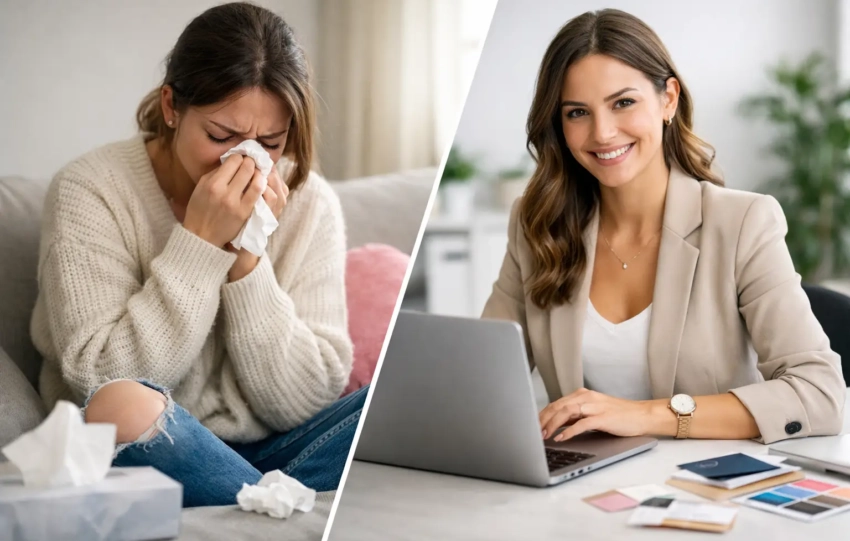 From Heartbreak to Girlboss With Vistaprint