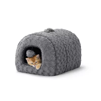 Whisker City Fur Hideaway Cat Bed from PetSmart