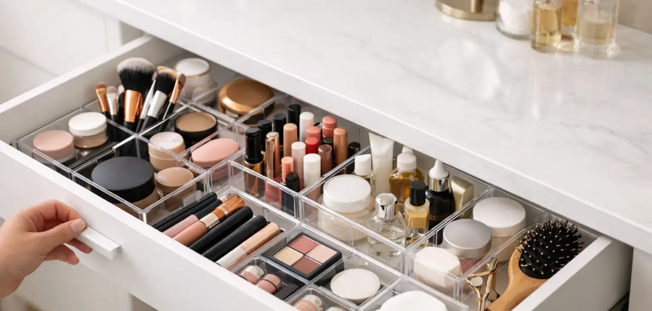 How to Organize a Beauty Drawer That Stays Tidy