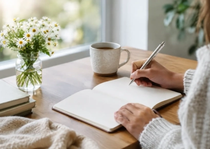 A Gratitude Journaling Guide for Softer Days