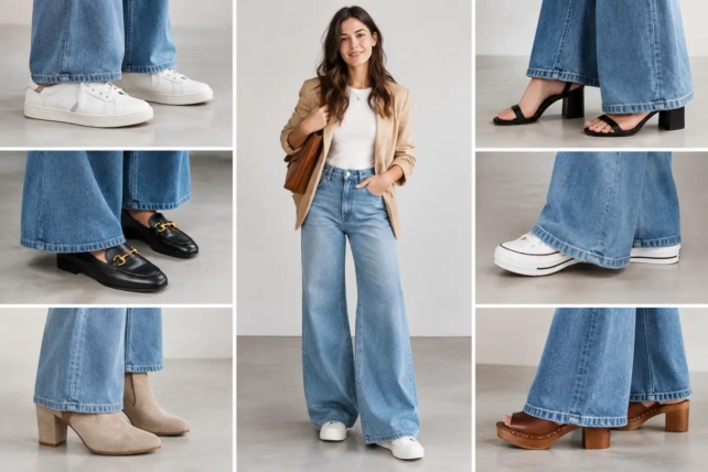 What Shoes Work With Wide Leg Jeans? 9 Best Picks